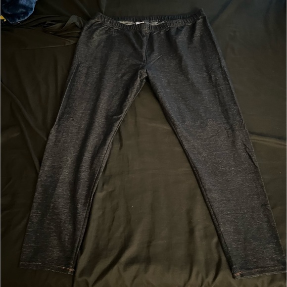 Junior’s No Boundaries size 3x/21 plus size denim color leggings - Picture 1 of 8